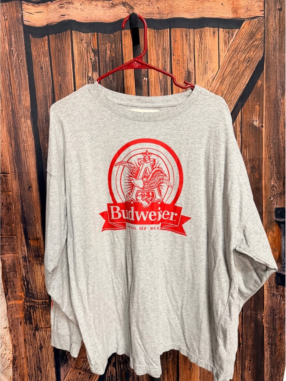 Budweiser PacSun 2022 Long Sleeve Graphic T-Shirt Large